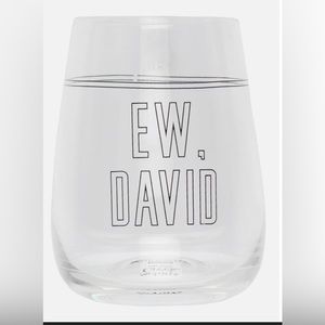 Schitts Creek Ew David Stemless Wine Glass
